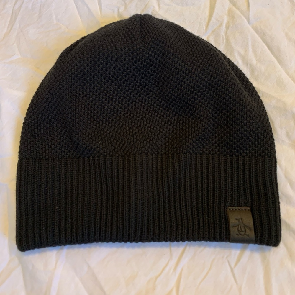 Black Knit Beanie